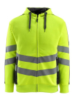 Sweater met capuchon Maat geel/zwart, MG310 Mascot Veilig Supreme Corby