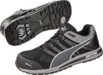 Safety shoes black/grey S1P ESD HRO SRC Puma Elevate Knit black low