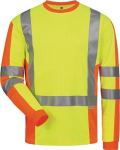 UV-/zichtbaarheidsshirt met lange mouwen Maat geel/oranje Elysee Drachten