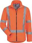 High visibility softshell jackets M orange Elysee Wilmer