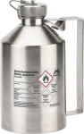 Distributor & dosing container 1 ØxH steel stainless