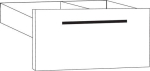 Drawer insert Width 760 1 OH M-ove
