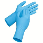 Gloves, disposable nitrile blue pieces Uvex u-fit strong N2000