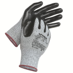Handschuhe, Nitril/HPE schnitthemmend grau melliert Uvex unidur 6643