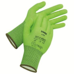 Handschoenen, HPE Maat snijbestendig niveau 5 groen Uvex C500 bamboe Twinflex