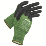 Handschoenen, HPE Maat snijbestendig niveau 5 groen/mell. Uvex C500 M schuimrubber Twinflex
