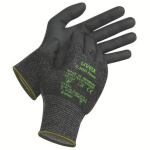 Handschoenen, HPE Maat snijbestendig niveau 3 antraciet Uvex C300 schuim bamboeTwinflex