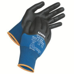 Handschoenen, Aqua Polymeer Maat gedeeltelijk gecoat blauw/antraciet Uvex phynomic wet plus