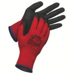 Gloves, Kevlar/Latex red/black cut-resistant Uvex unigrip PL6628