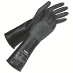 Handschuhe, Butyl Chemikalienschutz L=350 schwarz uvex profabutyl B-05R