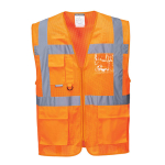 Warnweste Meshgewebe orange EN20471 Athen Executive