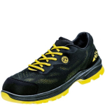 Sicherheitshalbschuhe W10 S1P, schwarz, neon-gelb Atlas Malocher 09
