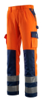 trousers with kneepad pockets orange/marine, MG290 Mascot Safe Compete Olinda