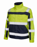 Jas Maat geel/navy, MG310 Mascotte veilig concurreren Cameta