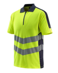 Polo shirt yellow/black-blue, MG170 Mascot Safe Supreme Murton