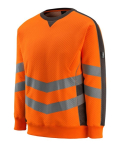 Sweatshirt orange/dunkelanthrazit Mascot Safe Supreme Wigton