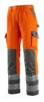 trousers with kneepad pockets orange/anthracite, MG290 Mascot Safe Compete Olinda