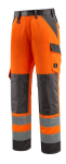 trousers with kneepad pockets orange/dark anthracite, MG285 Mascot Safe Light Maitland