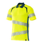 Polo-shirt gelb/dunkelpetroleum Mascot Accelerate Safe