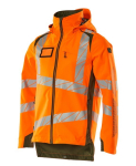 Hard shell jacket orange/moss green Mascot Accelerate Safe 19001