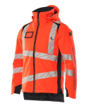 Winterjas Maat rood/zwart-blauw Mascotte Versnellen Veilig