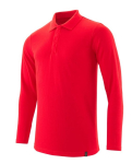 Polo shirt long sleeve ProWash traffic red Mascot Crossover