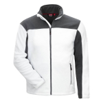 Fleecejack Maat wit/grijs Nitras Motion Tex Plus
