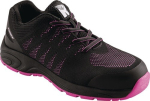 Sicherheitshalbschuhe Damen S1P SRC ESD, schwarz/pink Runnex GirlStar 5180