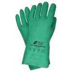 Gloves, chemical protection green, nitrile, EN 388 Nitras Green Barrier Flex 3451