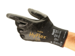 Handschuhe Nitril robust doppelt vollbeschichtet schwarz Ansell HyFlex 11-928