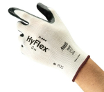 Handschuhe Nitril teilbeschichtet weiß/schwarz Ansell HyFlex 11-944