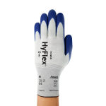 Handschuhe Nitril Ölschutz weiß/blau Ansell HyFlex 11-953