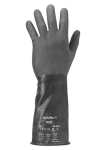 Gloves Butyl chemical protection L=350 0.35 black Ansell Alpha Tec 38-514