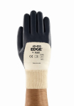 Nitrile oil protection gloves partially coated grey Ansell Edge 40-400