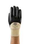 Handschuhe Nitril Ölabweisend L=265 teilbeschichtet schwarz Ansell Edge 48-501