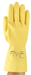 Latex handschoenen L=320 0,75 geel Ansell Alpha Tec 87-063
