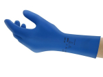 Handschuhe Latex leicht L=200 0,43 blau Ansell Alpha Tec 87-245