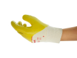 Handschuhe Nitril ölabweisend teilbeschichtet weiß/gelb Ansell Nitrotough N230Y