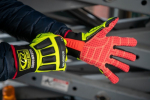 Handschoenen TPR Schokdemper Synthetisch leer Maat 7 olieafstotende Ansell Ringers 267
