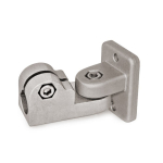 Hinge clamp connector GN stainless steel