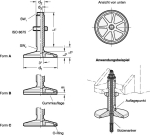 Machinevoet GN zwart