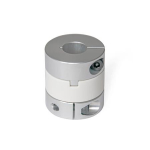 Cross slide clutch With clamping hub GN