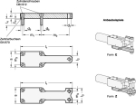 Gegenhalter für GN vernickelt