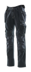 Jeans met knie- en hangzakken donkerblauw denim, MG385 Mascot Hardwear Breda