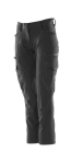 Ladies' trousers with thigh pockets black, MG270 Mascot Accelerate 18178