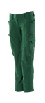 Ladies' trousers with thigh pockets green, MG270 Mascot Accelerate 18188