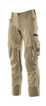 trousers with kneepad pockets light khaki, MG250 Mascot Advanced 17179