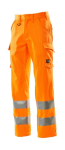 Broek met dijbeenzakken Maat oranje, MG290 Mascotte Veilig Licht