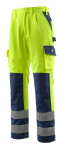 Hose Knietaschen gelb/marine, MG310 Mascot Safe Compete Olinda