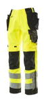 Hose Knie- & Hängetaschen gelb/schwarz, MG290 Mascot Safe Supreme Wigan